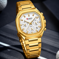 Reloj CURREN Octagonal Gold Edition