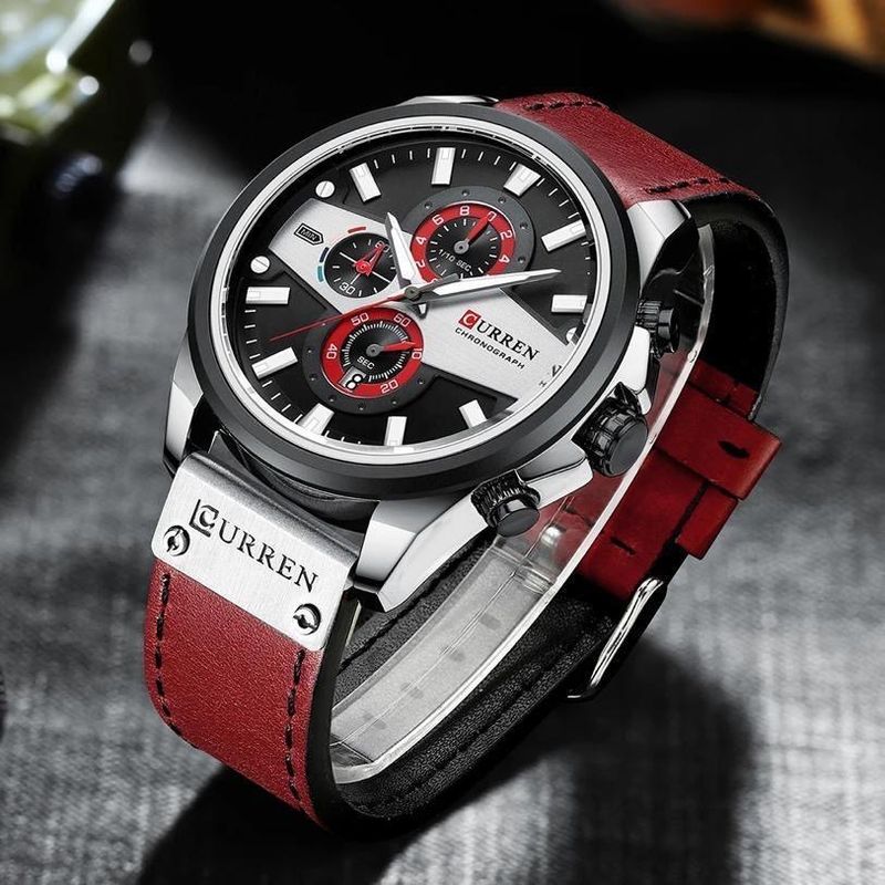 CURREN Sport Chronograph Red Edition
