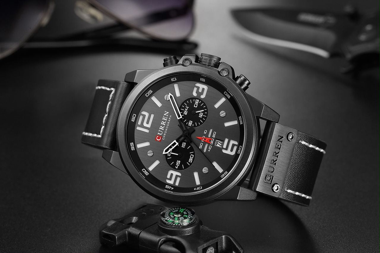 Reloj CURREN Chronograph Black