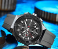 Reloj CURREN Titan Black Steel Chronograph para hombre