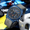 Reloj CURREN Chronograph Blue Steel