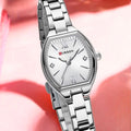 Reloj CURREN Elegance para Mujer | Plateado con Esfera Blanca