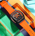 Reloj CURREN Orange Racing Chronograph para hombre