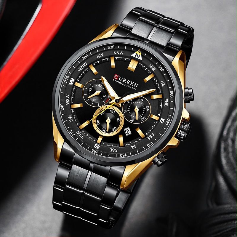 Reloj CURREN Navigator Black Gold