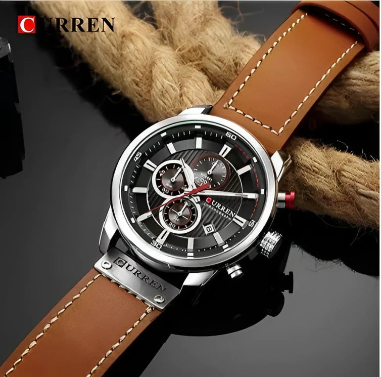 CURREN 8291 CAFE PLATEADO