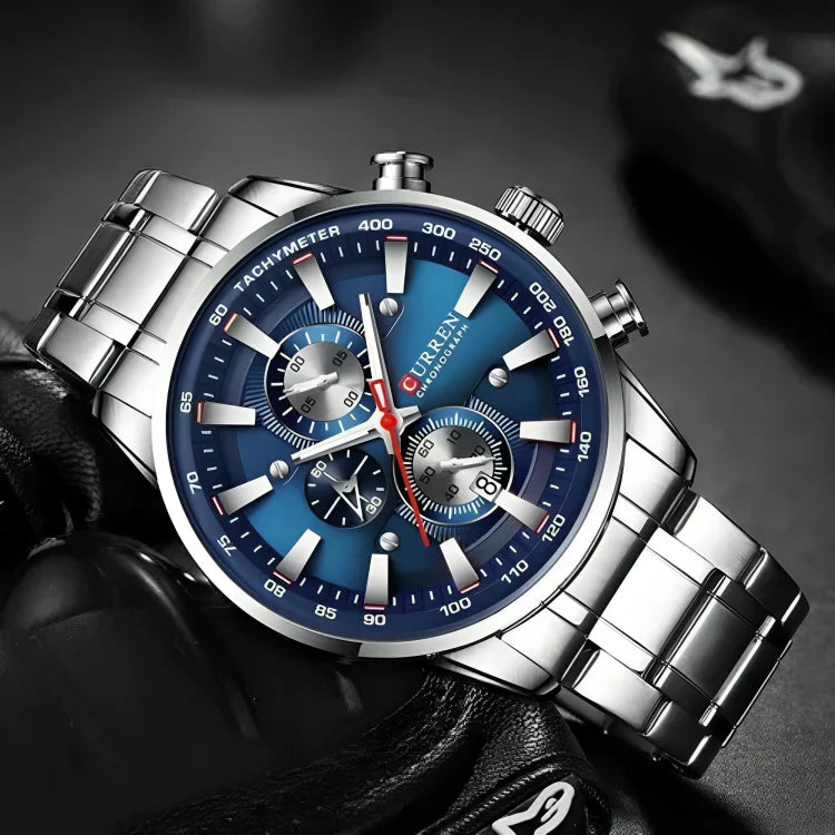 CURREN 8351 PLATA/AZUL