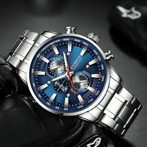 CURREN 8351 PLATA/AZUL