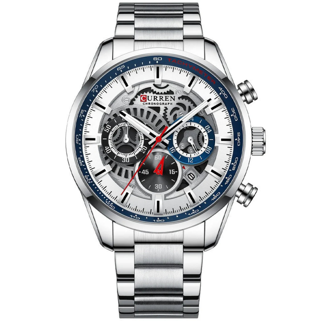 CURREN 8391 PLATEADO
