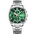 CURREN 8475 PLATA FONDO VERDE