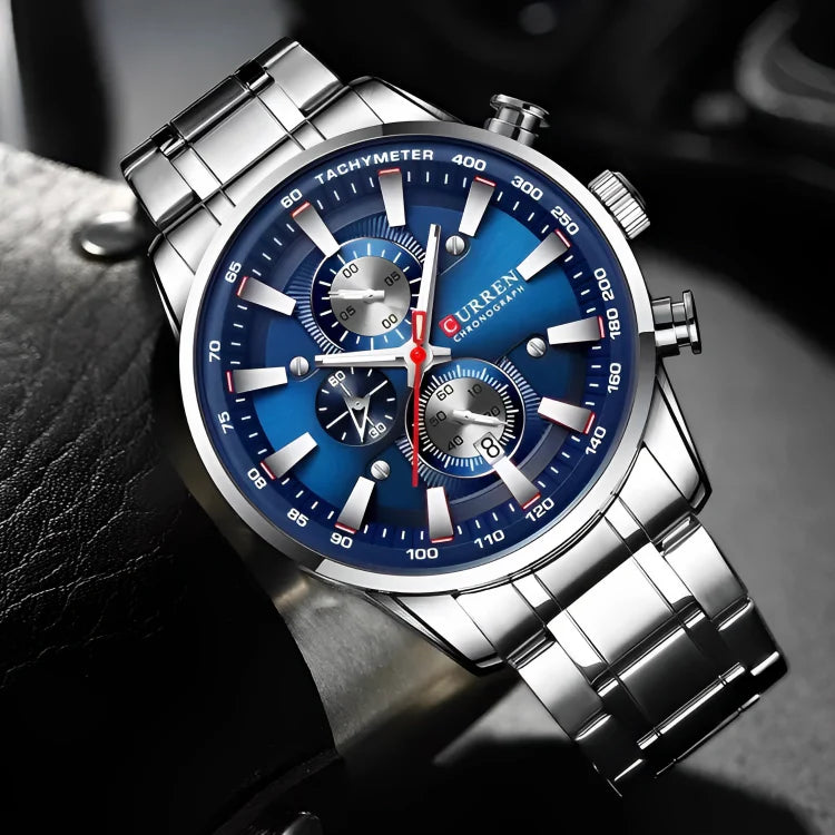 CURREN 8351 PLATA/AZUL