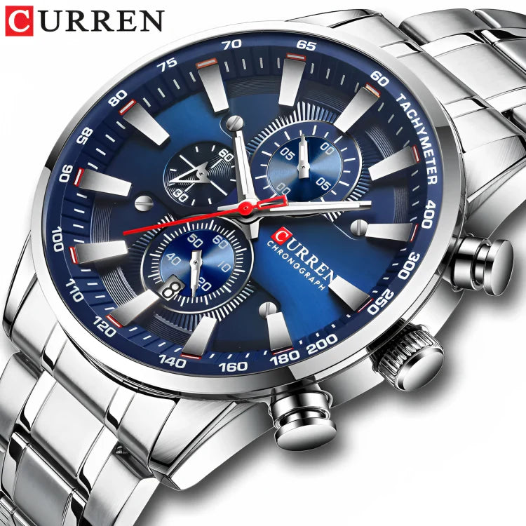 CURREN 8351 PLATA/AZUL