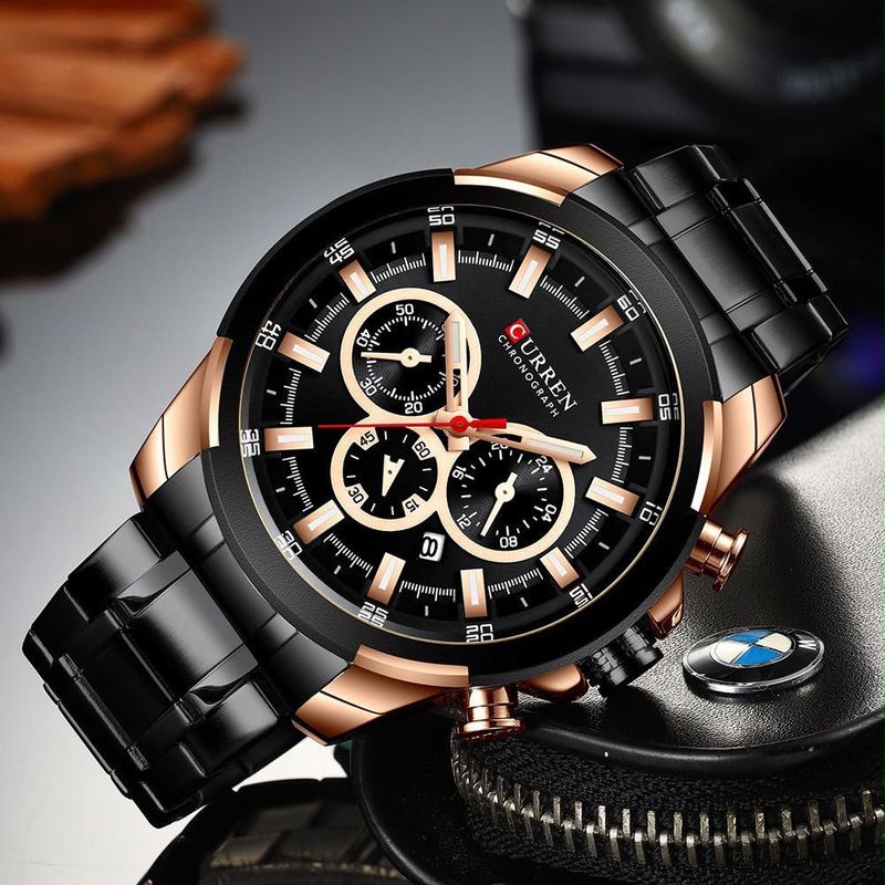 Reloj CURREN Black Rose Edition para hombre