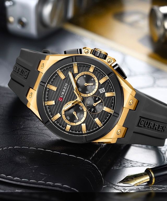 Reloj CURREN Luxury Sport Gold Edition para hombre