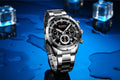 Reloj CURREN Black Steel Chronograph para hombre
