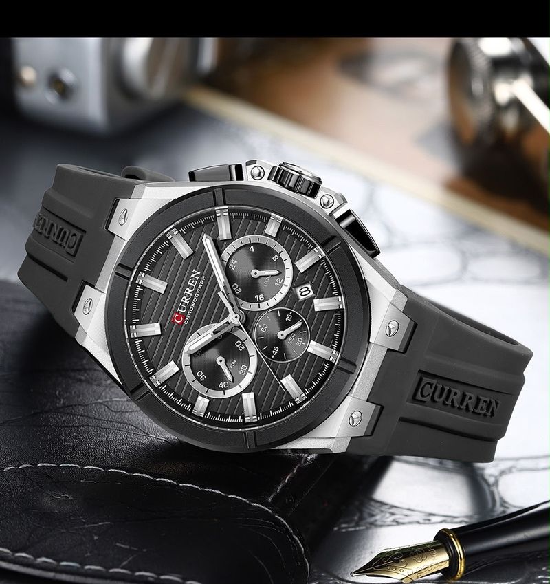 Reloj CURREN Titan Grey Sport para hombre