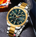 Reloj CURREN Chronograph Royal Green Gold