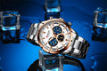 Reloj CURREN Prestige Silver Rose Gold para hombre