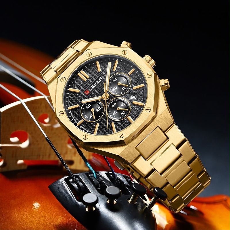 Reloj CURREN Royal Gold Chronograph