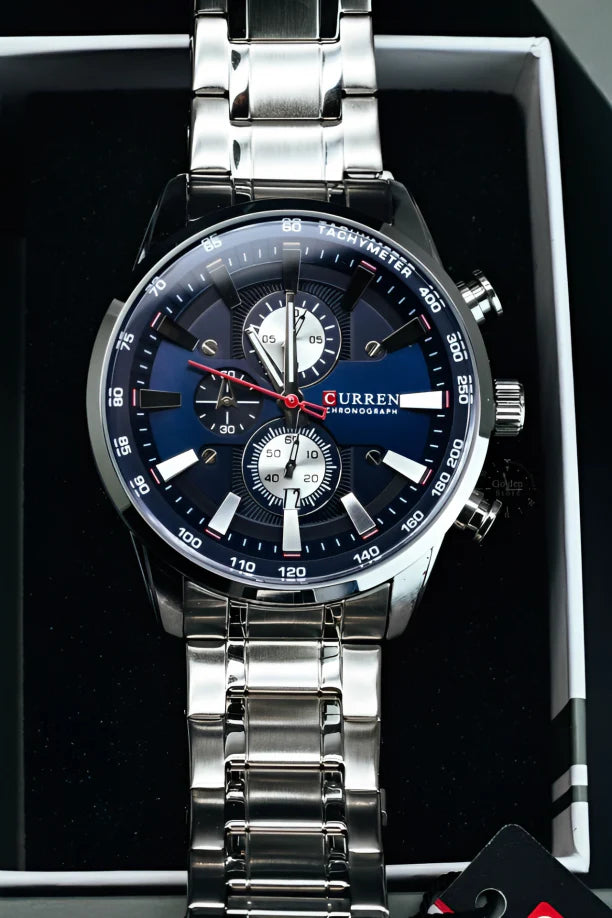 CURREN 8351 PLATA/AZUL