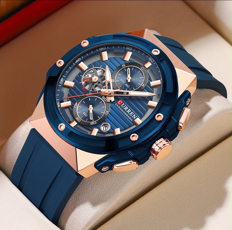 Reloj CURREN Blue Royal Chronograph para hombre