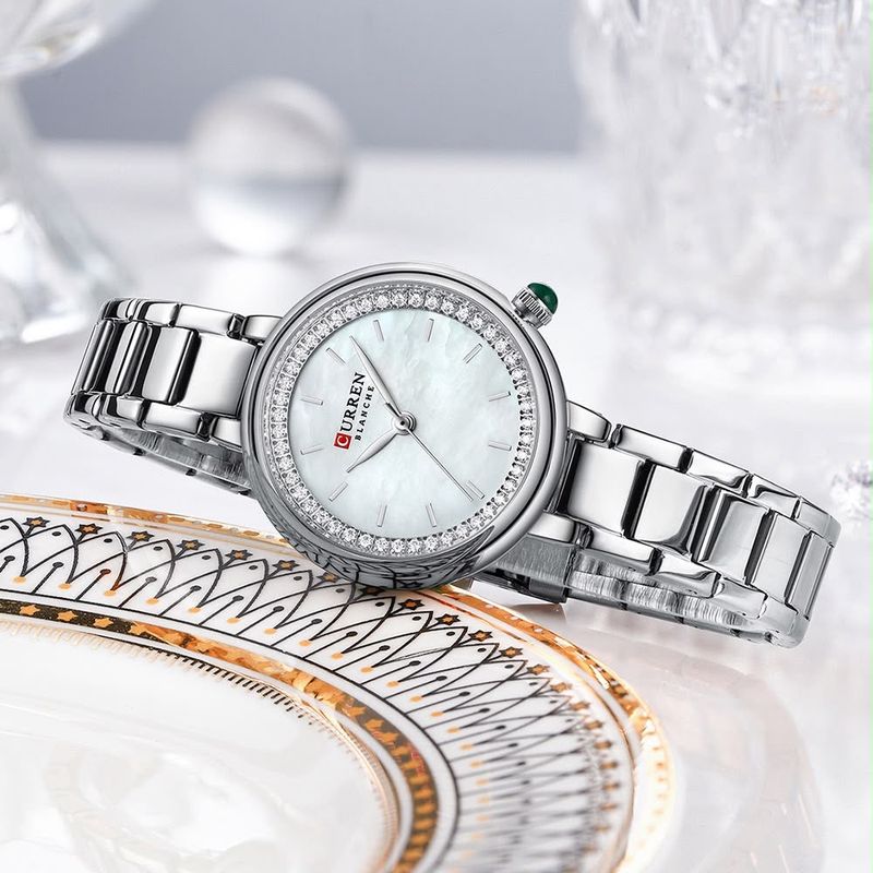 Reloj CURREN Plateado para Mujer