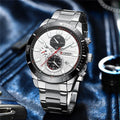 Reloj CURREN Arctic Silver Chronograph hombre
