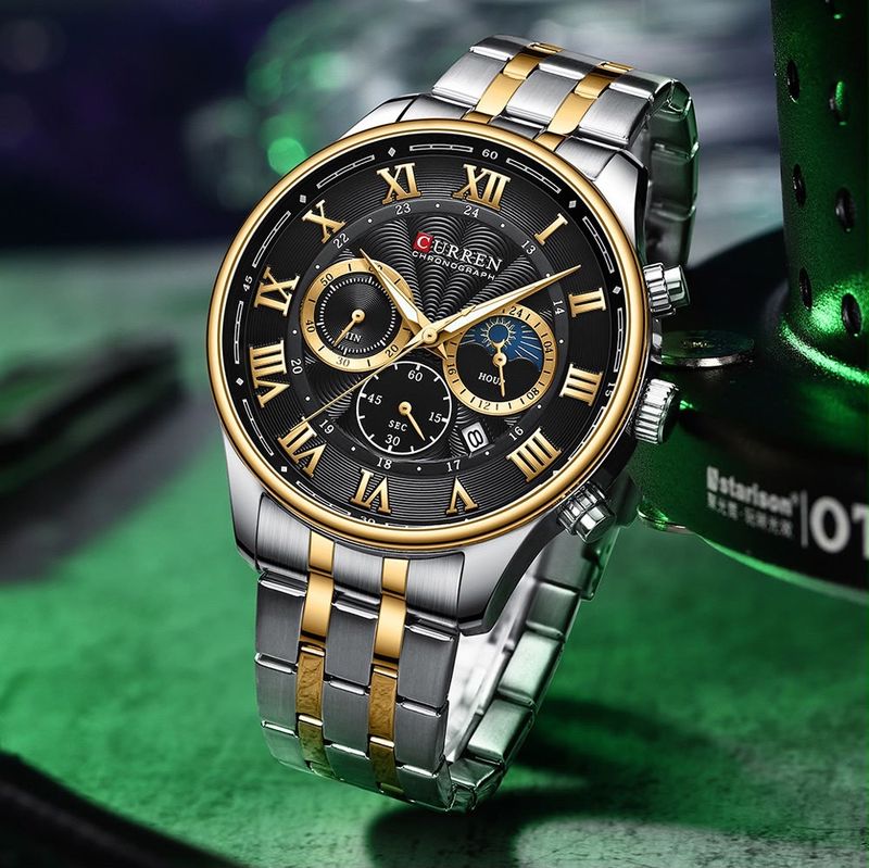 Reloj CURREN Imperial Gold Chronograph