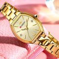 Reloj CURREN para Mujer | Dorado con Esfera Champagne Elegante