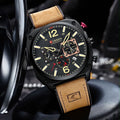 Reloj CURREN Urban Heritage Black y Tan