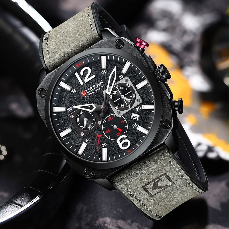 Reloj CURREN Militar Cronógrafo para Hombre