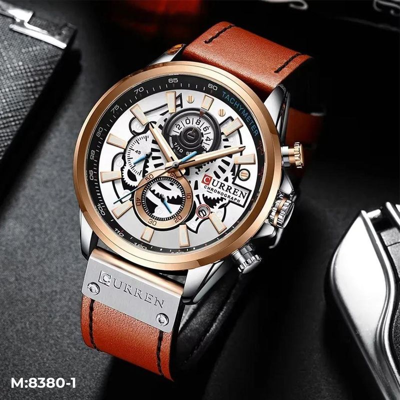 Reloj CURREN Chronograph White Gold